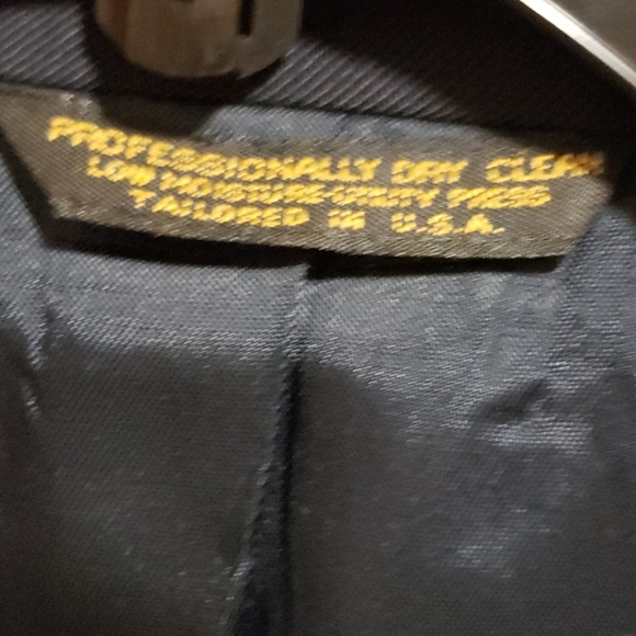 Pierre  Cardin Navy Blue Jacket/Blazer - Picture 15 of 16